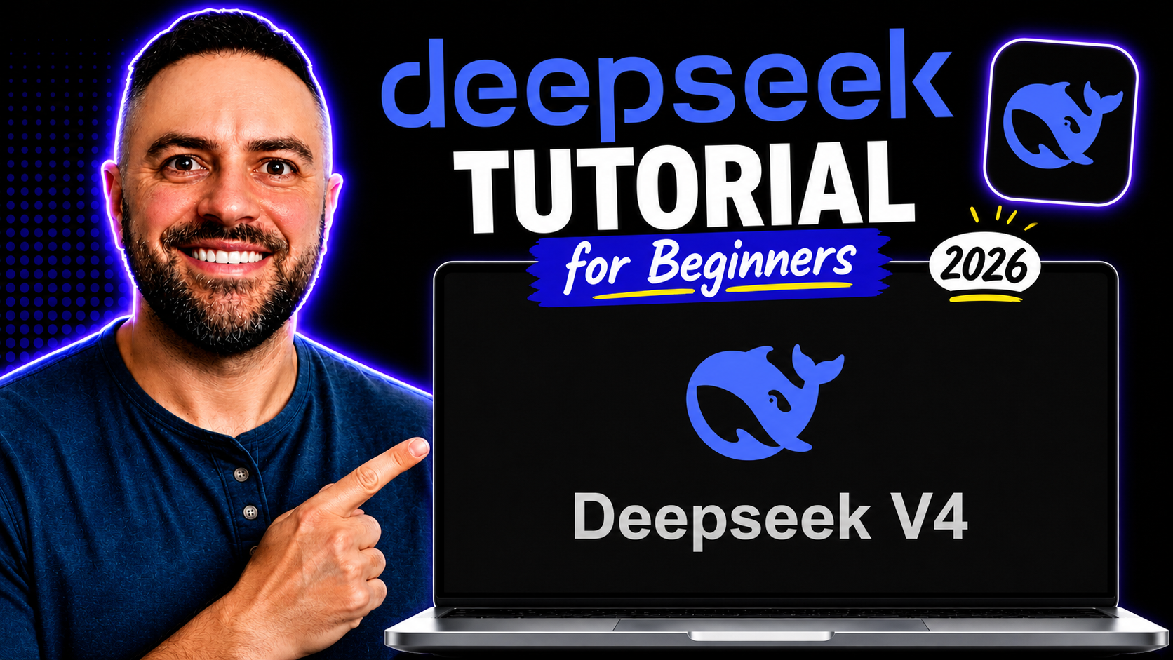 Thumbnail for Y2-0131 DeepSeek Tutorial for Beginners: Search, Files, Reasoning, Coding, and Local AI