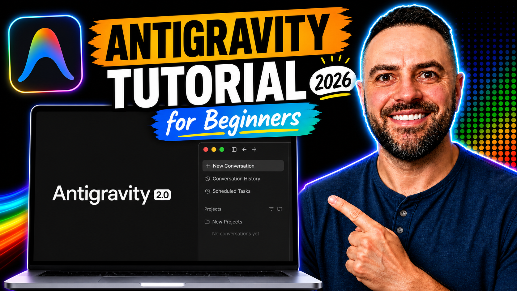 Thumbnail for Y2-0130 Google Antigravity Tutorial for Beginners: Learn the Essentials in 30 Minutes