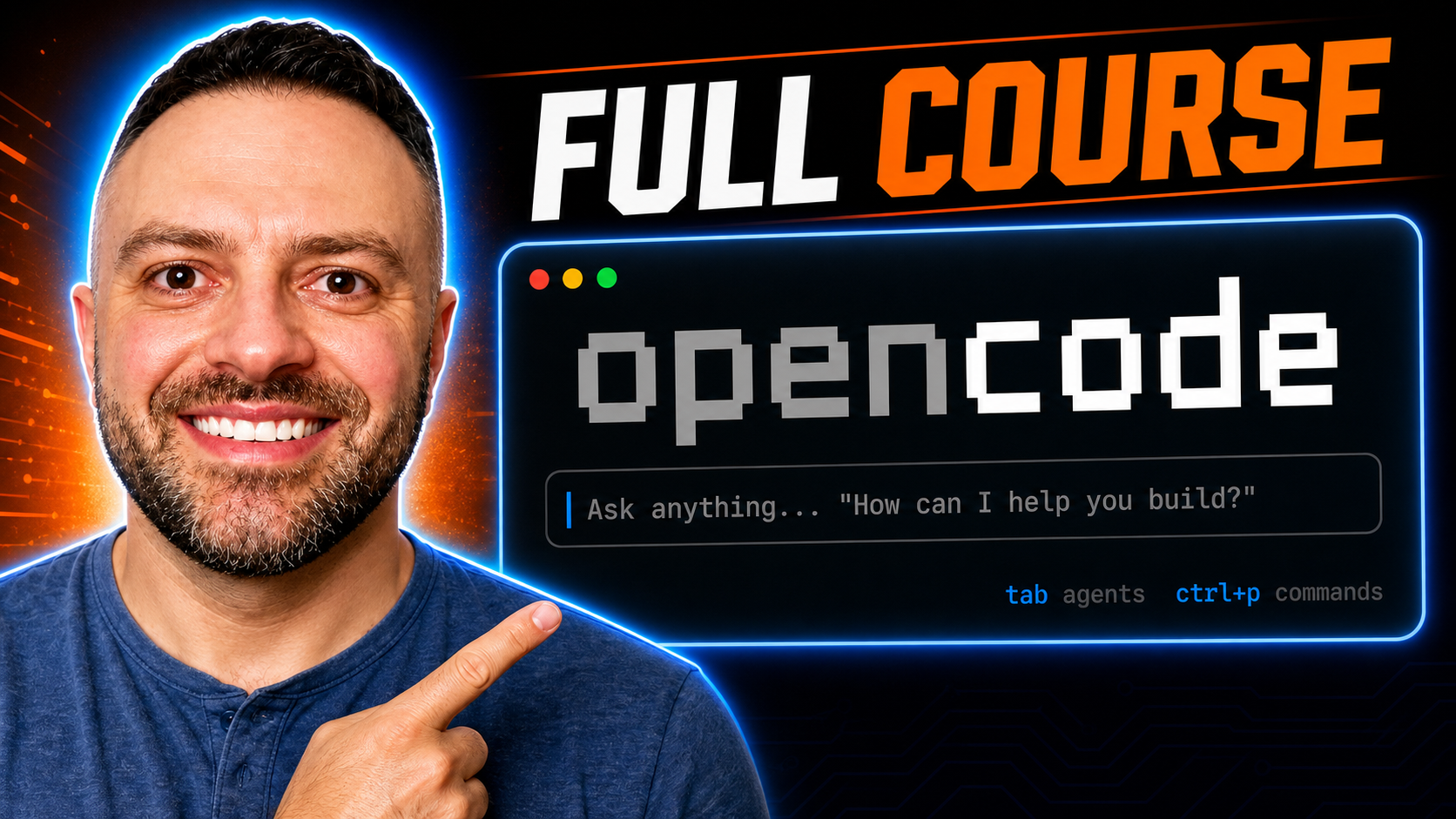 Thumbnail for Deep OpenCode Tutorial for Beginners: The Complete Agent Workflow